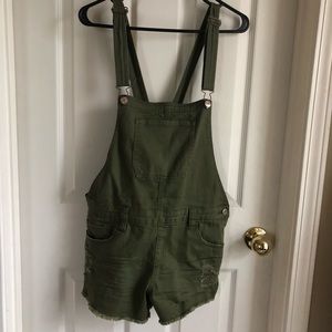 Army Green Shortalls